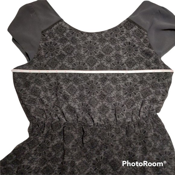 American Eagle Outfitters Grey Print Dress - Picture 5 of 5